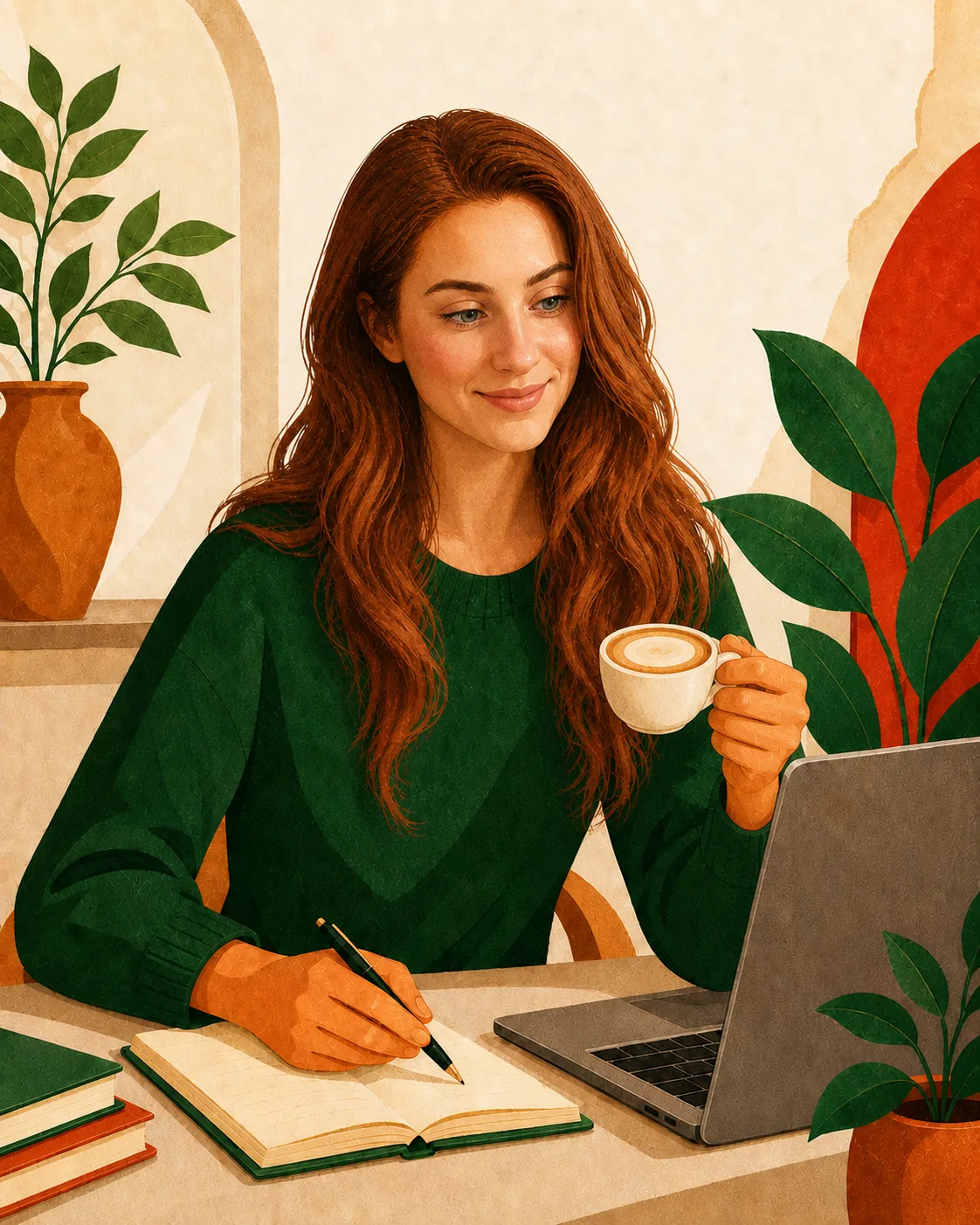 Diletta teaching online